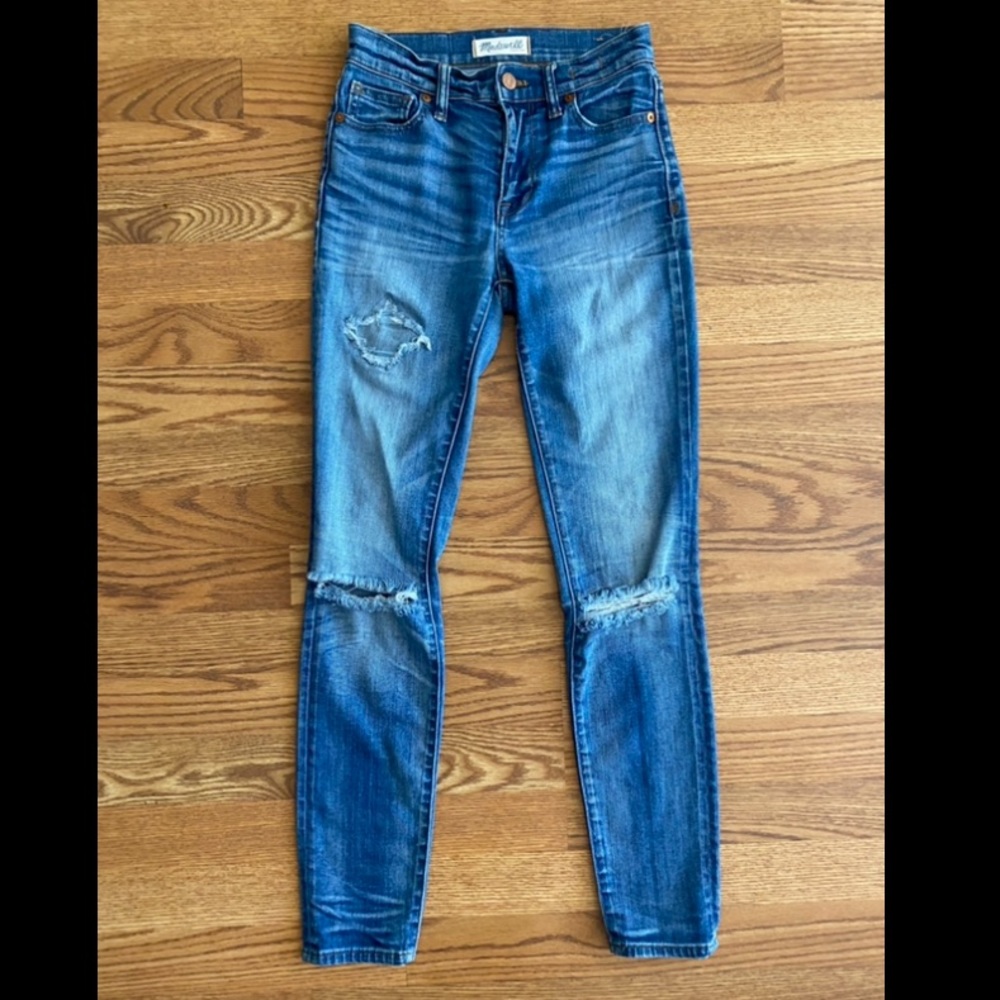 Madewell High Riser Skinny Jeans Size 24